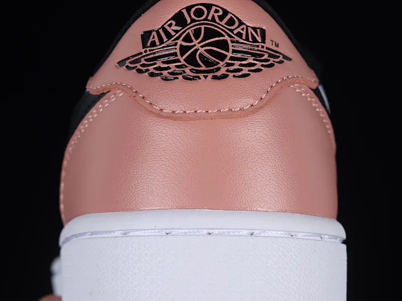 All categories Air Jordan Jordan series basketball shoes Air Jordan 1 Low Z version Air Jordan 1 Low Golf "Rust Pink" AJ1 Joe 1 new golf version black and white pink DD9315-106